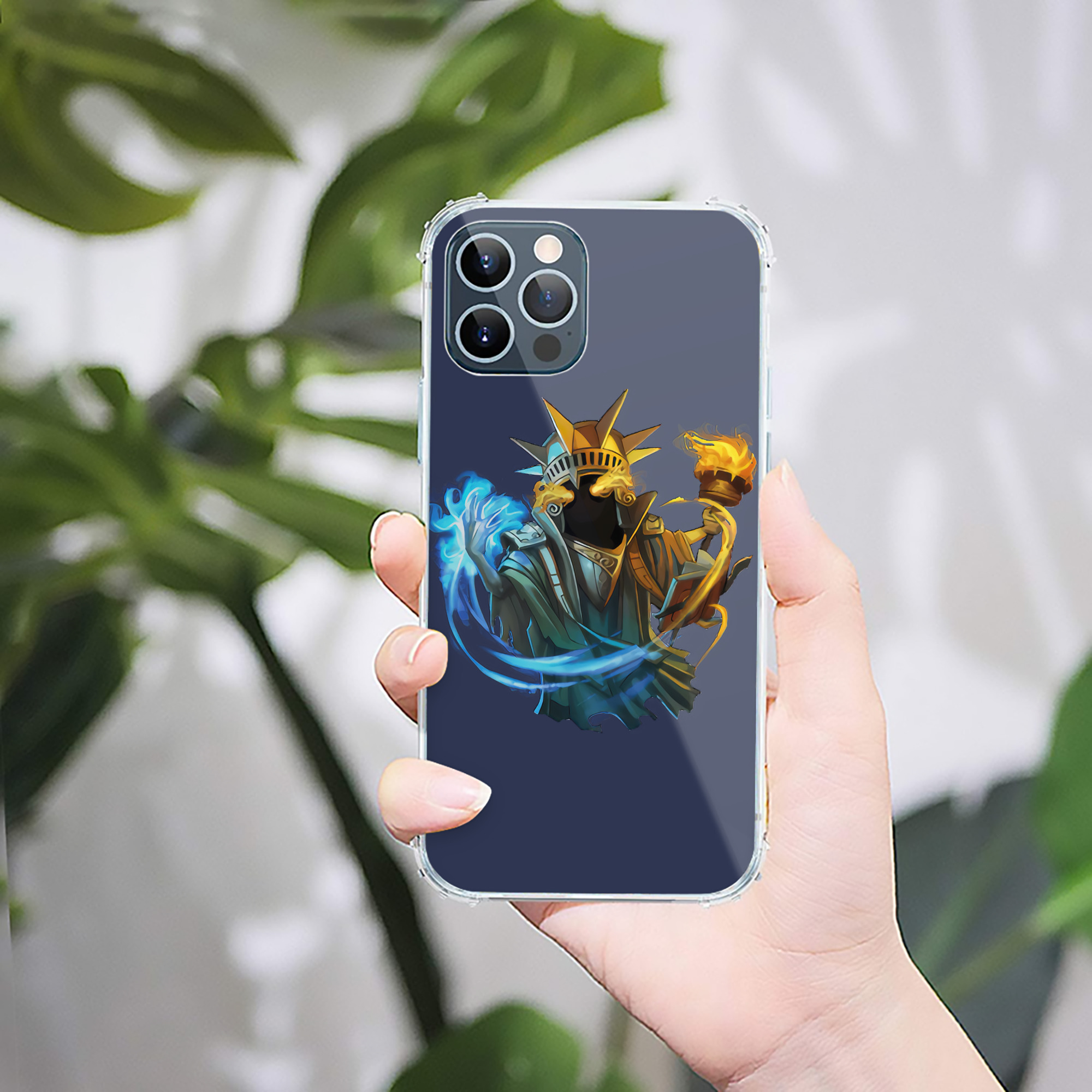 （画像用） リーグ・オブ・レジェンド League of Legends LOL 【iPhone 12シリーズ対応】透明スマホケース（クリアソフトケース）